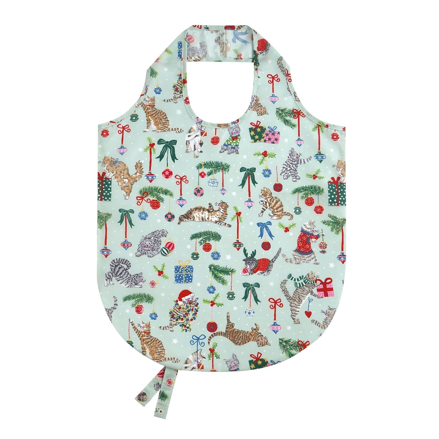 Ulster Weavers Christmas Cats Foldable Tote Bag
