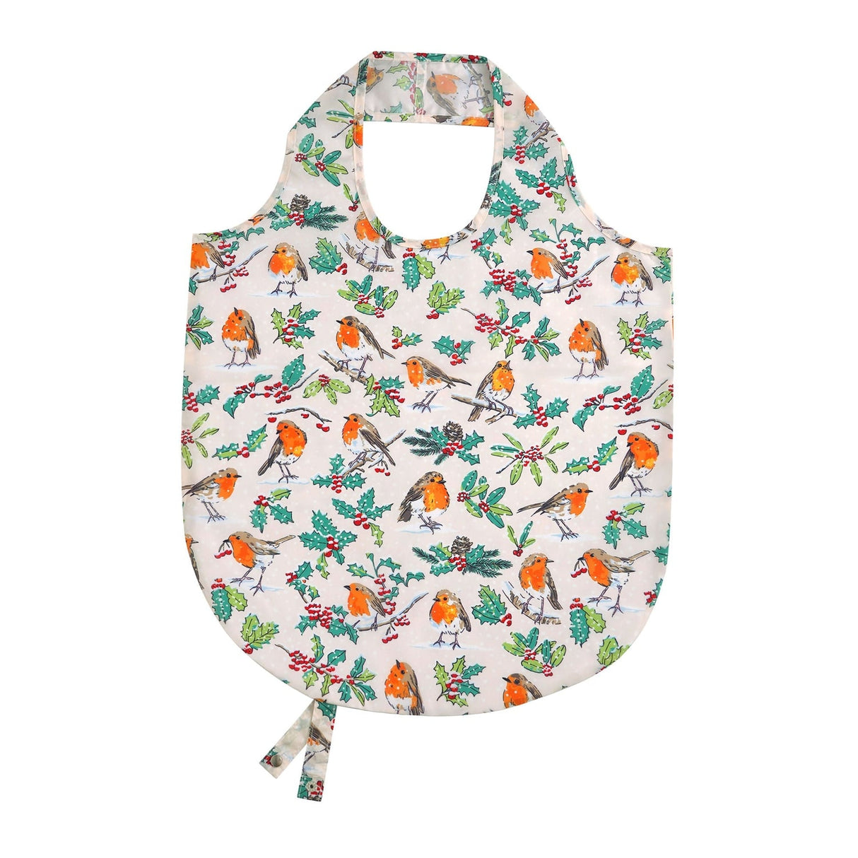 Ulster Weavers Christmas Robins Accessories Foldable Tote Bag