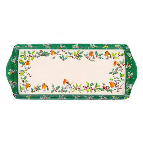 Ulster Weavers Christmas Robins Accessories Large Scatter Tray