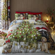 Christmas Tree Polycotton Festive Duvet Cover Set