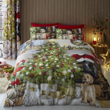 Christmas Tree Polycotton Festive Duvet Cover Set