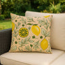 Citronello Outdoor Cushion Cover / Filled Cushion 18" x 18" (45cm x 45cm) by furn.