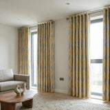 Clarion Ochre fabric sample
