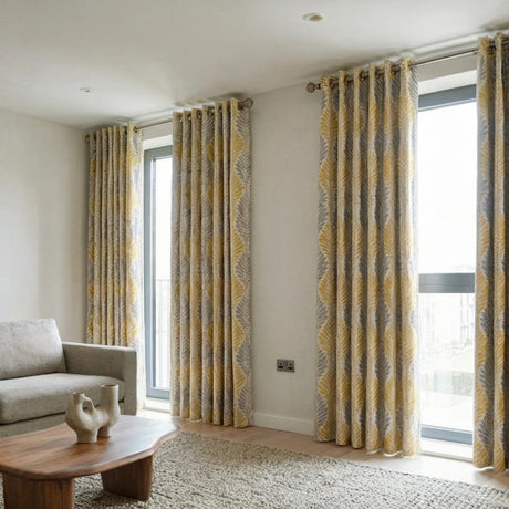 Clarion Ochre fabric sample