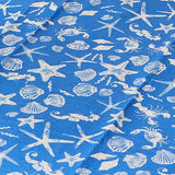 Coastal Bay Picnic Blanket Waterproof Outdoor Rug - Coastal Bay Picnic Blanket In Blue 135 X 150Cm 4