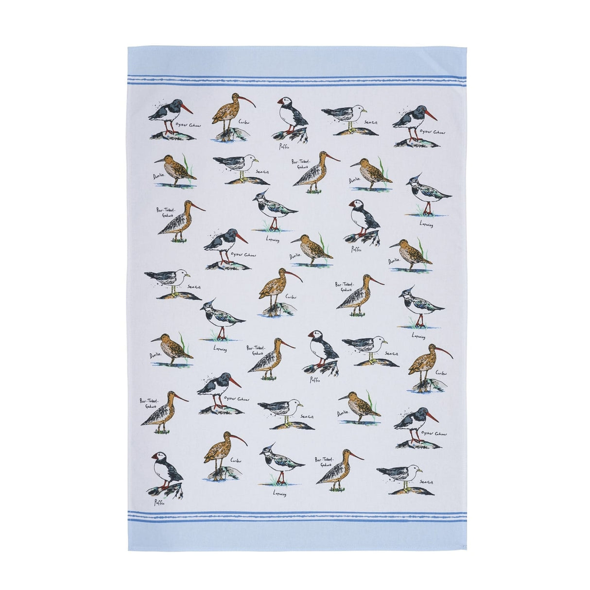 Ulster Weavers Coastal Birds Blue 100% Cotton Tea Towel