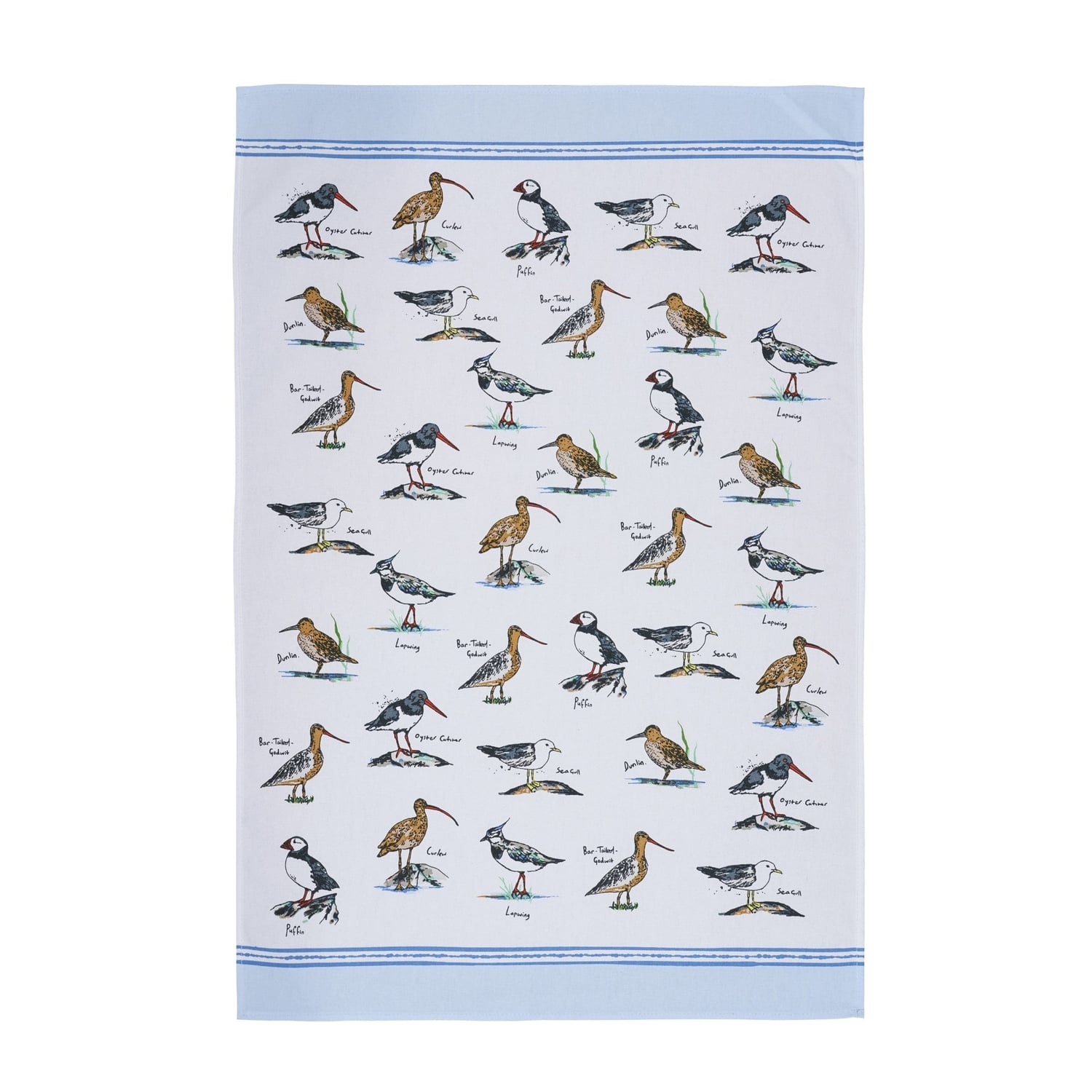 Ulster Weavers Coastal Birds Blue 100% Cotton Tea Towel