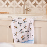 Ulster Weavers Coastal Birds Blue 100% Cotton Tea Towel - Coastal Birds Cotton Tea Towel In Blue 3