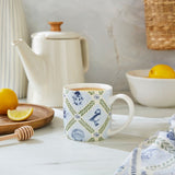Ulster Weavers Coastal Treasures Bone China Mug - Coastal Treasures Bone China Mug In Blue 2