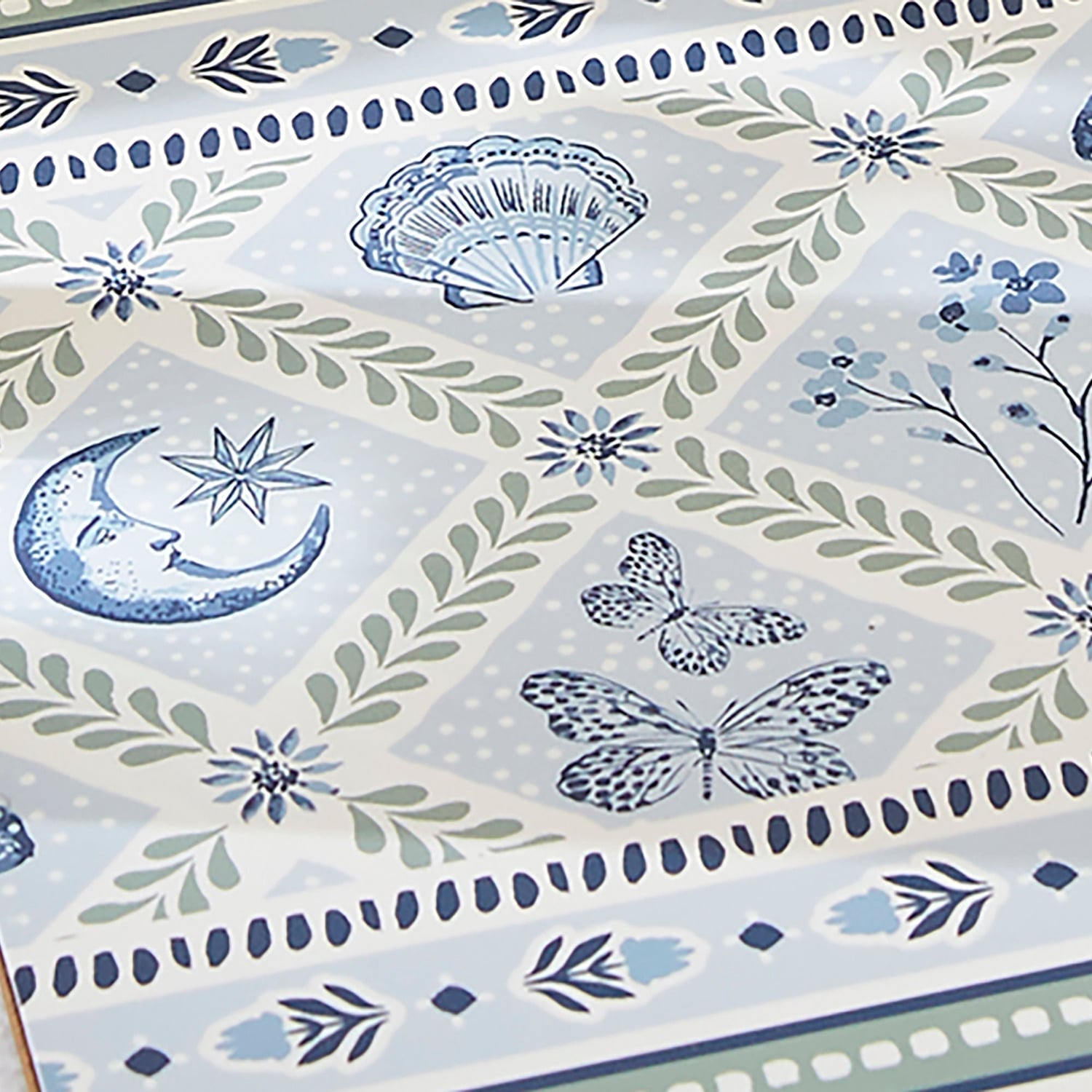 Ulster Weavers Coastal Treasures Cotton Placemat 4 Pack - Coastal Treasures Placemat 4 Pack In Blue 5