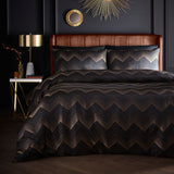 Laurence Llewelyn-Bowen Cocktail Microfibre Duvet Cover Set - Black