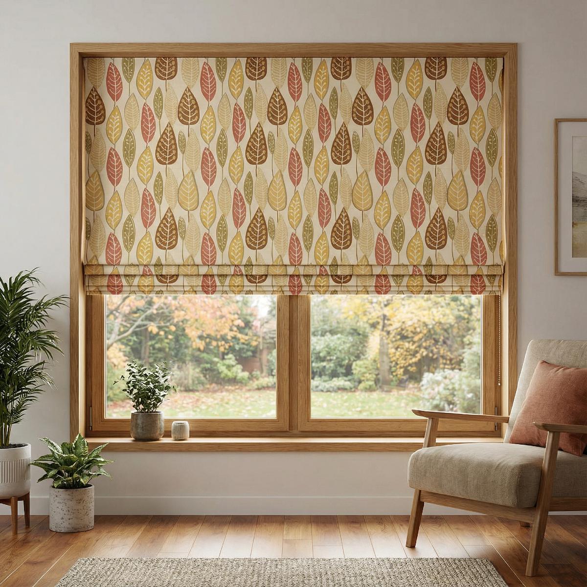 Coco Made to Measure Roman Blind Autumn