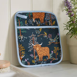 Ulster Weavers Connie Cow Pot Mitt - Connie The Cow Pot Mitt In Navy 2