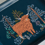 Ulster Weavers Connie Cow Scatter Tray - Connie The Cow Scatter Tray In Navy 3