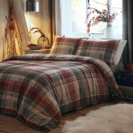 Hygge Connolly Flannelette Brushed Cotton Duvet Cover Set