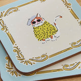 Ulster Weavers Cool Cats Coasters 4 Pack - Cool Cats Coasters 4 Pack In Multicolour 4