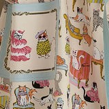 Ulster Weavers Cool Cats Cotton Apron - Cool Cats Cotton Apron In Multicolour 3