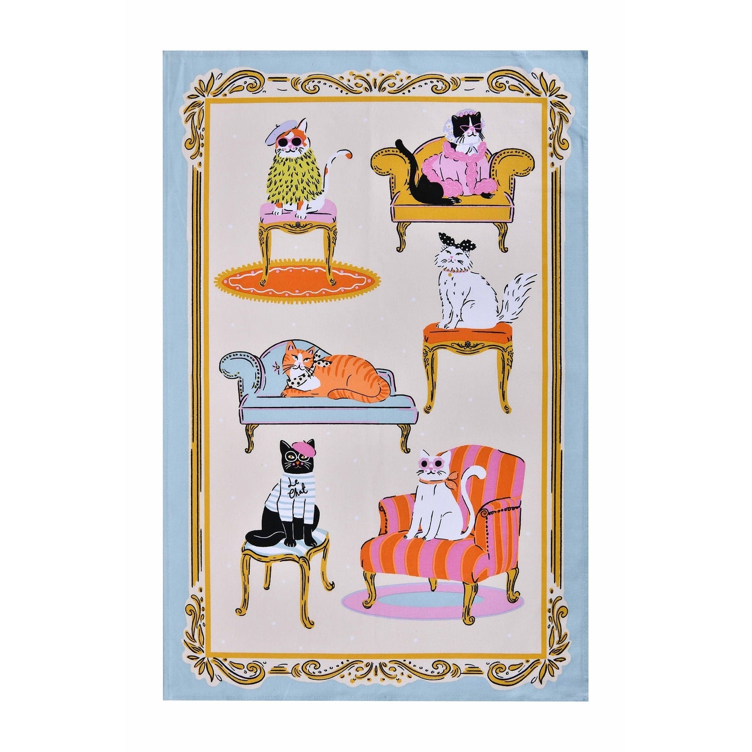 Ulster Weavers Cool Cats Tea Towel