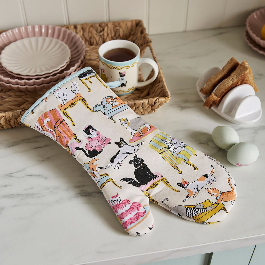 Ulster Weavers Cool Cats Gauntlet Oven Glove