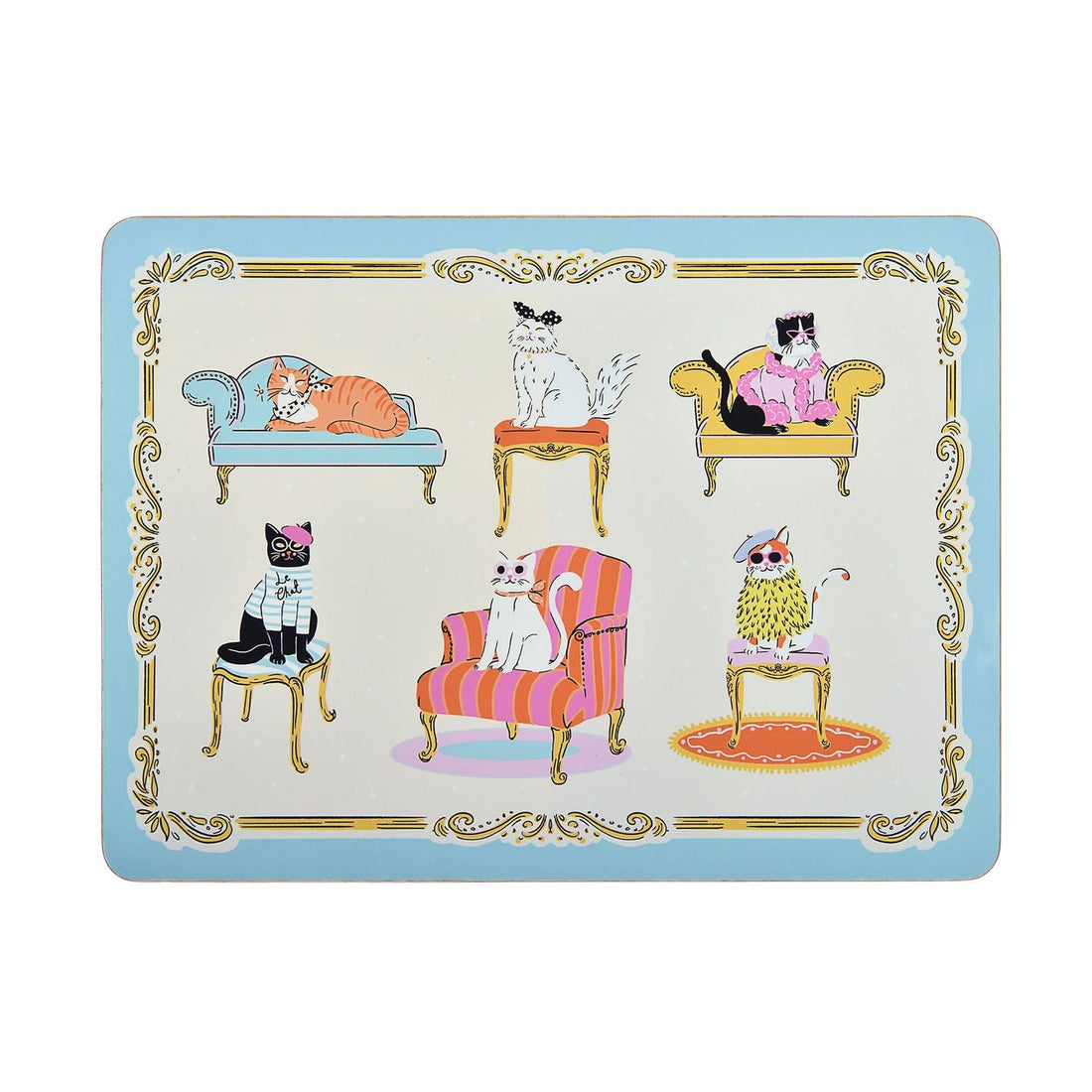 Ulster Weavers Cool Cats Placemat 4 Pack
