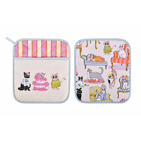 Ulster Weavers Cool Cats Pot Mitt