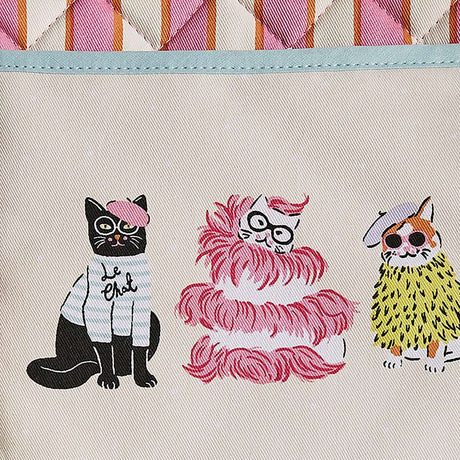 Ulster Weavers Cool Cats Pot Mitt - Cool Cats Pot Mitt In Multicolour 3