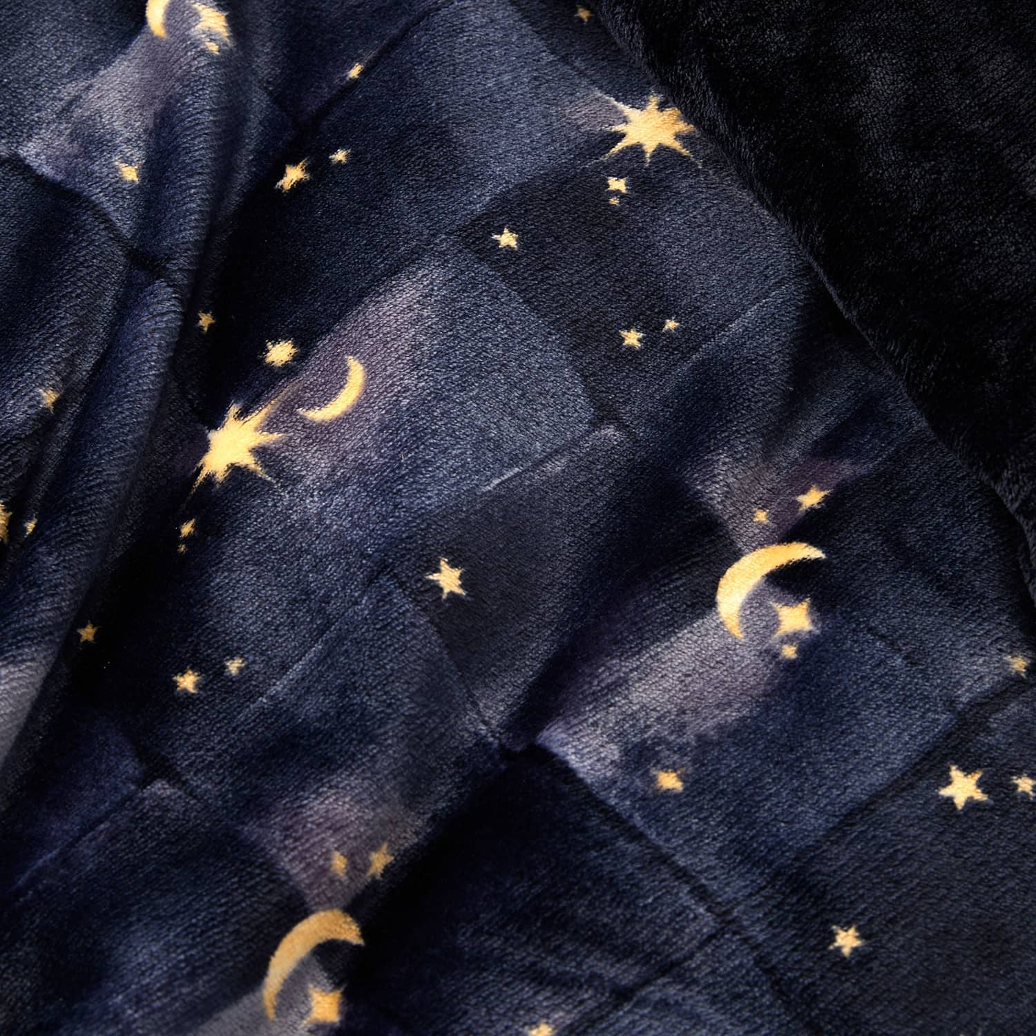 Cosmic Star Cosy Microfibre Duvet Cover Set Navy - Cosmic Star Duvet Cover Set In Navy 3