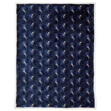 Cosmic Star Soft Cosy Throw Blanket 150cm x 200cm - Navy - Cosmic Star Throw In Navy 150 X 200Cm 2