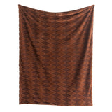 Cosy Diamond Soft Geometric Fleece Tufted Reversible Throw – Chocolate – 150cm x 200cm - Cosy Diamond Throw In Chocolate 150 X 200Cm 2