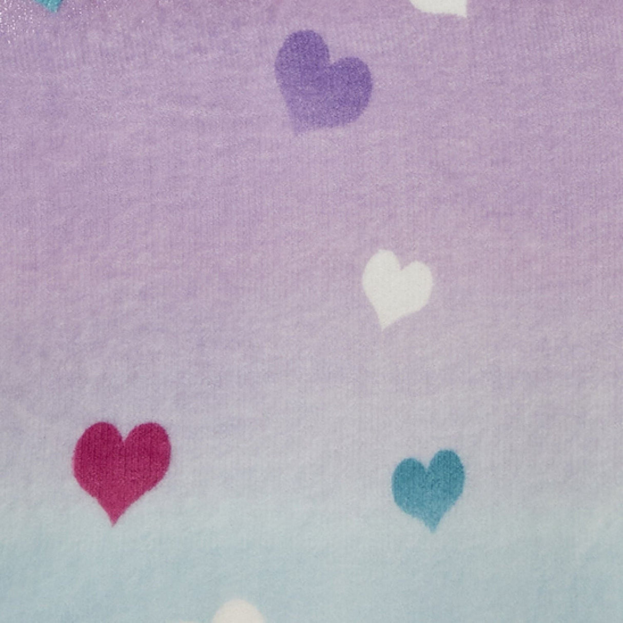 Cosy Ombre Heart Kids Duvet Cover Set - Cosy Ombre Heart Duvet Cover Set In Multicolour 4