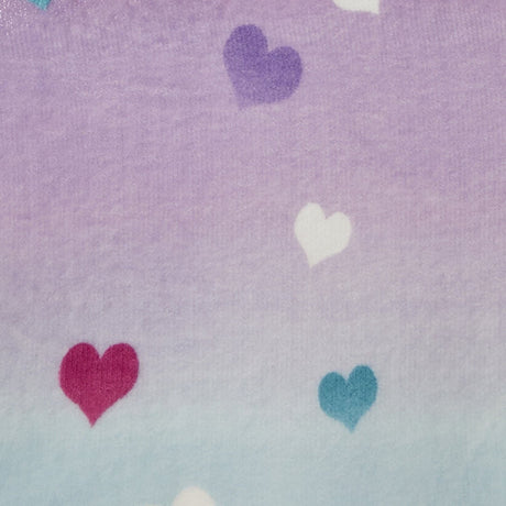 Cosy Ombre Heart Kids Duvet Cover Set - Cosy Ombre Heart Duvet Cover Set In Multicolour 4