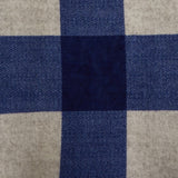 Theo Check Cosy Blue Duvet Cover Set - Cosy Theo Check Duvet Cover Set In Blue 4