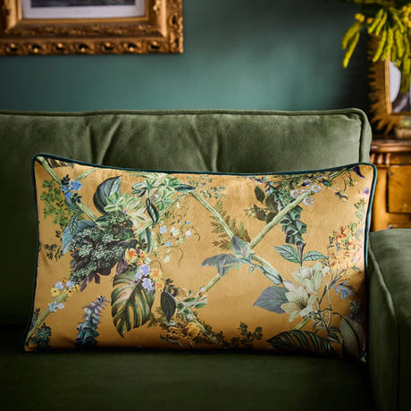 Laurence Llewelyn-Bowen Cotswold Fantasia Dawn Cushion Cover - Gold