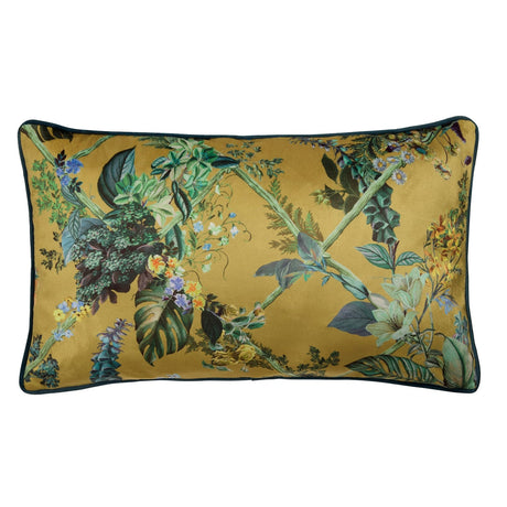 Laurence Llewelyn-Bowen Cotswold Fantasia Dawn Cushion Cover - Gold - Cotswold Fantasia Dawn Cushion In Gold 30 X 50Cm 2