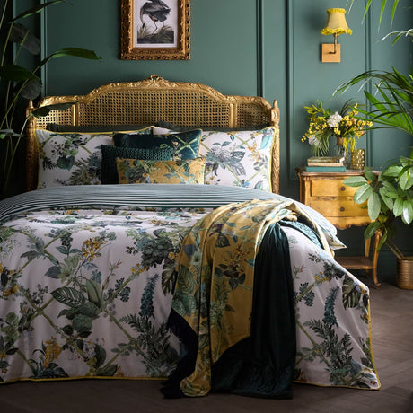 Laurence Llewelyn-Bowen Cotswold Fantasia Dawn Cushion Cover - Green - Cotswold Fantasia Dawn Cushion In Green 55 X 55Cm 5