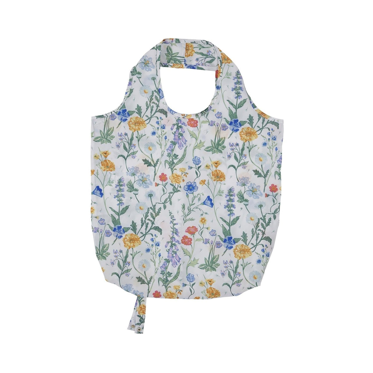 Ulster Weavers Cottage Garden Packable Shopping Bag - Cottage Garden Foldable Tote Bag Medium In Multicolour 2