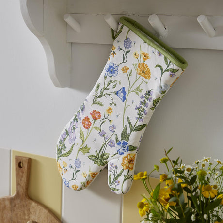 Ulster Weavers Cottage Garden Gauntlet Oven Glove - Cottage Garden Gauntlet Oven Glove In Multicolour 3