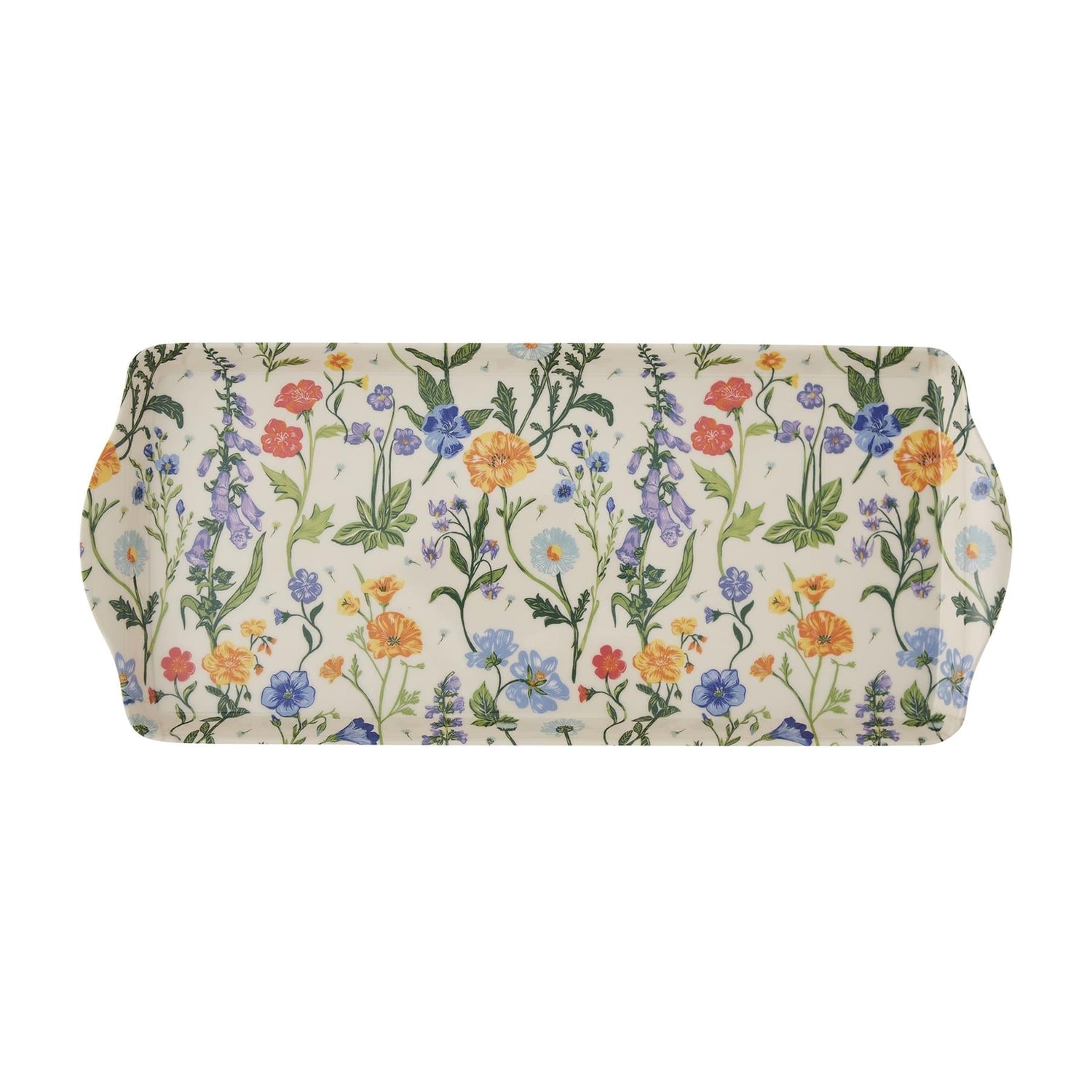 Ulster Weavers Cottage Garden Small Tray - Cottage Garden Small Serving Tray In Multicolour 2