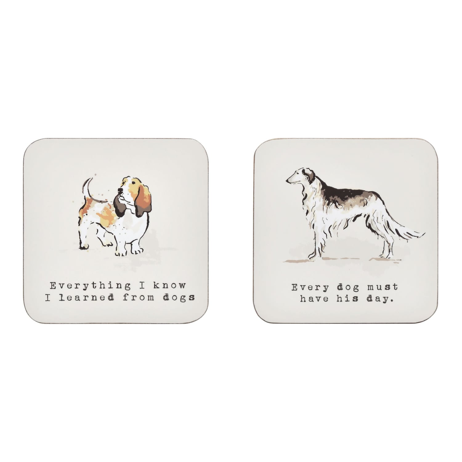 Ulster Weavers Country Dogs Coasters 4 Pack