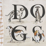 Ulster Weavers Country Dogs Foldable Tote Bag - Country Dogs Pvc Bag Small In Brown 4