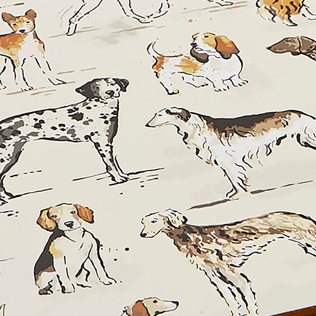 Ulster Weavers Country Dogs Placemat 4 Pack - Country Dogs Placemat 4 Pack In Brown 4