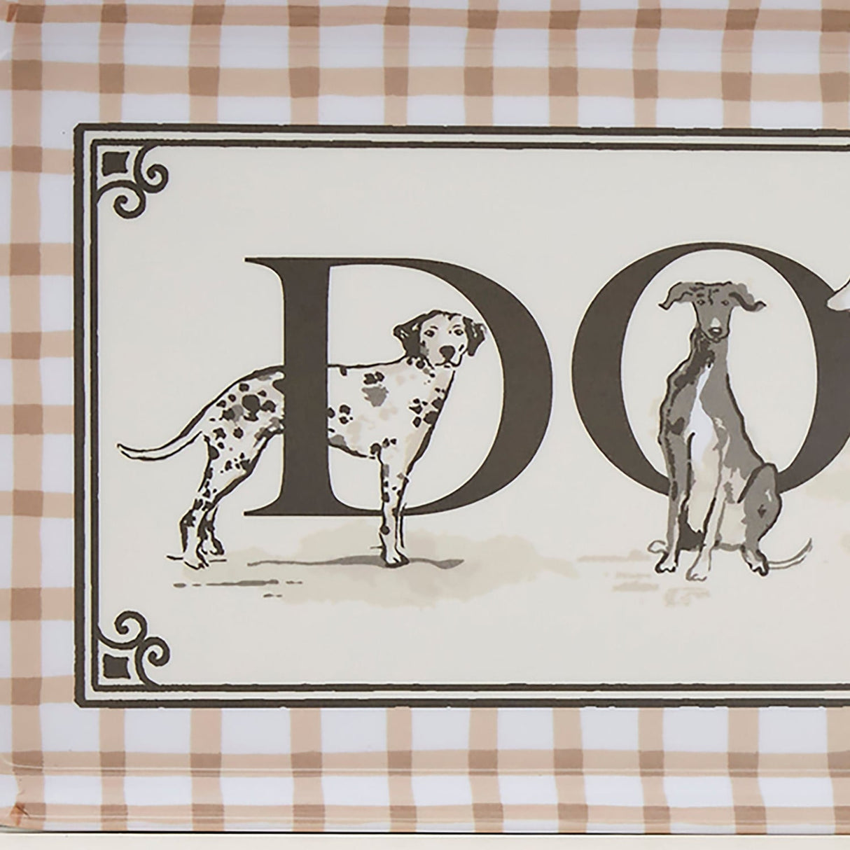 Ulster Weavers Country Dogs Large Scatter Tray - Country Dogs Small Serving Tray In Brown 4
