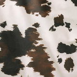 Cow Print Natural Polycotton Duvet Cover Set - Cow Print Duvet Cover Set In Natural 3