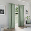 Dallas Lined Tape Top Pencil Pleat Blackout Curtains by Enhanced Living