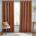 Dawn Lined Blackout Eyelet Curtains by furn.
