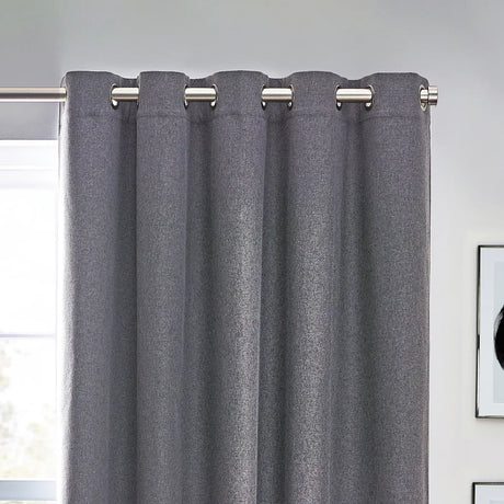 Dawn Lined Blackout Eyelet Curtains by furn.