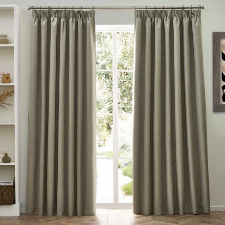 Dawn Lined Tape Top Pencil Pleat Curtains by furn.