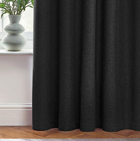 Dawn Blackout Lined Eyelet Curtains by furn.
