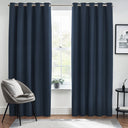 Dawn Blackout Lined Eyelet Curtains by furn.