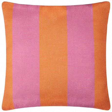 Deck Stripe Outdoor Cushion Cover / Filled Cushion 24" x 24" (60cm x 60cm) by furn. 7